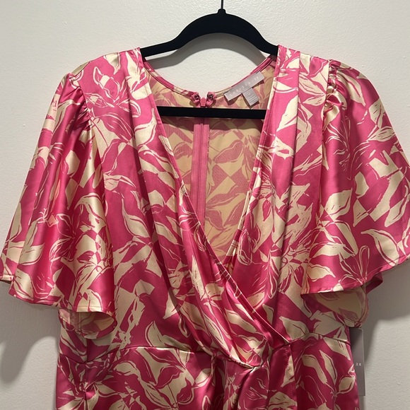 NWT Chelsea 28 Pink Wrap Dress ( from Nordstrom) - Picture 4 of 9